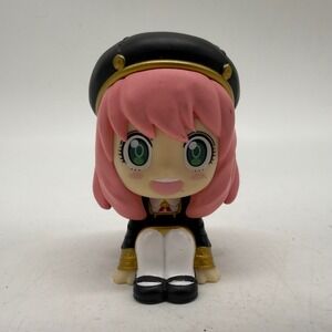 Spy x Family Anya Forger Mini Figure Pink Sitting Eden Academy Toy